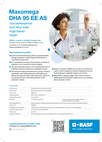 Thumbnail of document Omega-3 Maxomega DHA 95 EE AS Handout