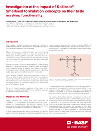 Thumbnail of document Investigation the impact of Kollicoat formulation concepts taste masking functionality