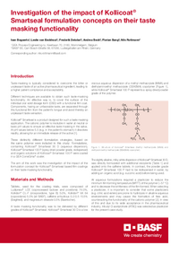 Thumbnail of document Investigation of the impact of Kollicoat Smartseal formulation concepts on their taste masking functionality