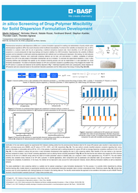 Thumbnail of document In silico Screening of Drug Polymer Miscibility for Solid Dispersion Formulation Development