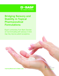 Thumbnail of document Bridging Sensory and Stability in Topical Pharmaceutical Formulations