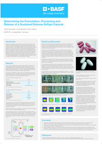 Thumbnail of document Determining the Formulation, Processing and Release of a Sustained Release Softgel Capsule