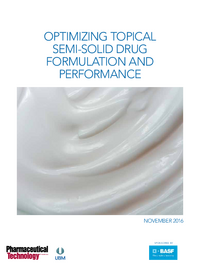 Thumbnail of document Optimizing Topical Semi-Solid Drug Formulation and Performance
