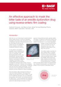 Thumbnail of document An effective approach to mask the bitter taste of an erectile dysfunction drug using reverse-enteric film coating