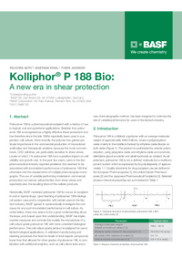 Thumbnail of document Kolliphor® P 188 Bio: A new era in shear protection