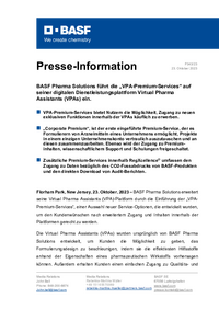 Thumbnail of document P343 Press release Premium Corporate Premium