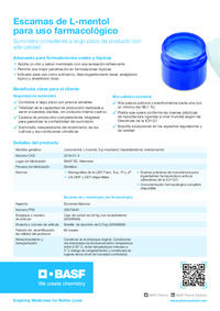 Thumbnail of document Menthol Flakes One Pager Spanish 2022