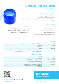 Thumbnail of document Menthol Flakes One Pager Arabic 2022