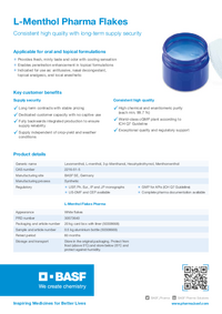 Thumbnail of document L Menthol Flakes