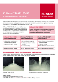 Thumbnail of document Kollicoat® MAE 100-55, A complete match – just better.