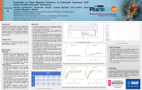 Thumbnail of document Evaluation of Taste Masking Efficiency of Kollicoat® Smartseal 100P Using Hot Melt Extrusion Techniques