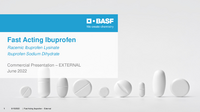 Thumbnail of document Fast Acting Ibuprofen: Ibuprofen Sodium Dihydrate