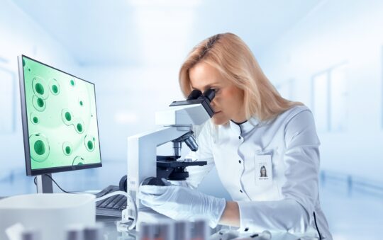 BPHA Visual cell culture microscope